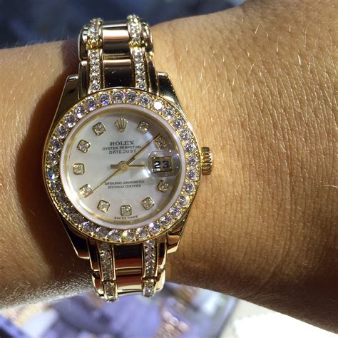 rolex for women with diamonds|women's Rolex watches with diamonds.